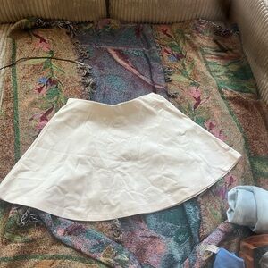 Elegant White Women's Skirt